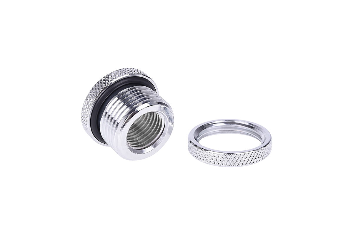 Alphacool HF Bulkhead Connector G1/4 - Chrome