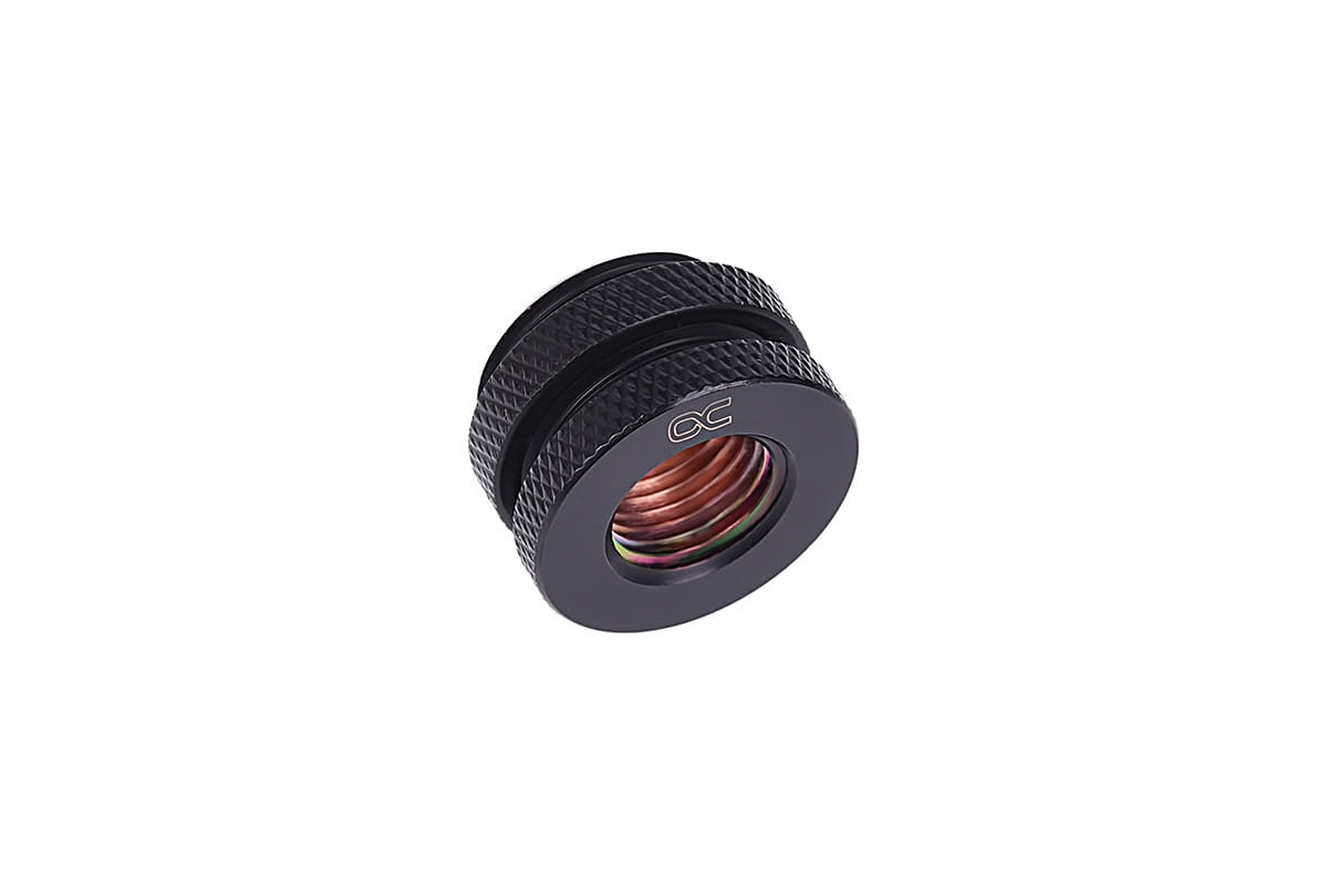 Alphacool HF Bulkhead Connector G1/4 - Deep Black