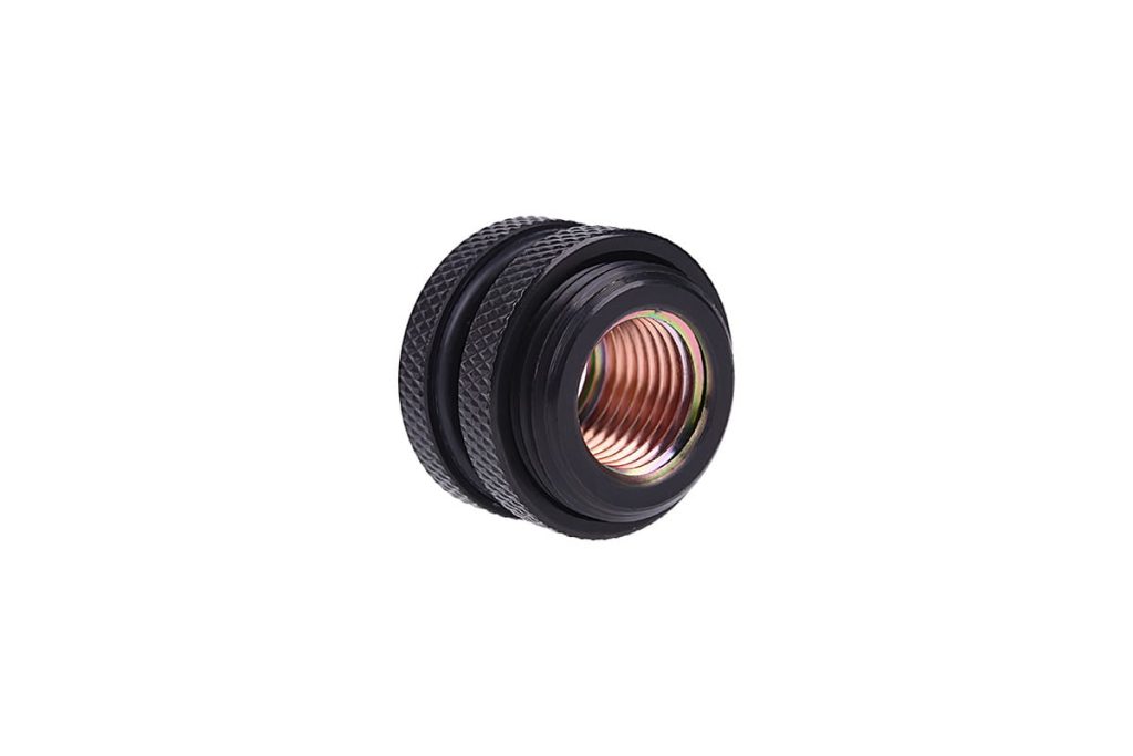 Alphacool HF Bulkhead Connector G1/4 - Deep Black