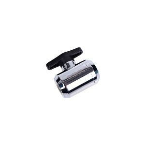 Alphacool Eiszapfen 2-way ball valve G1/4 - Chrome : image 1