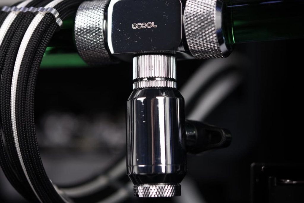 Alphacool Eiszapfen 2-way ball valve G1/4 - Chrome : image 2