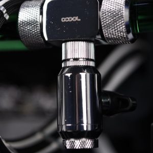 Alphacool Eiszapfen 2-way ball valve G1/4 - Chrome : image 2