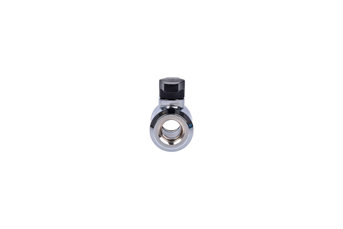 Alphacool Eiszapfen 2-way ball valve G1/4 - Chrome : image 3