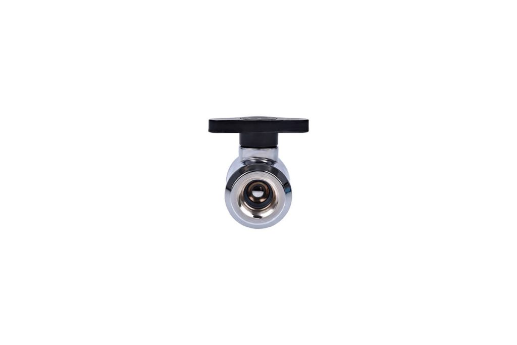 Alphacool Eiszapfen 2-way ball valve G1/4 - Chrome : image 4