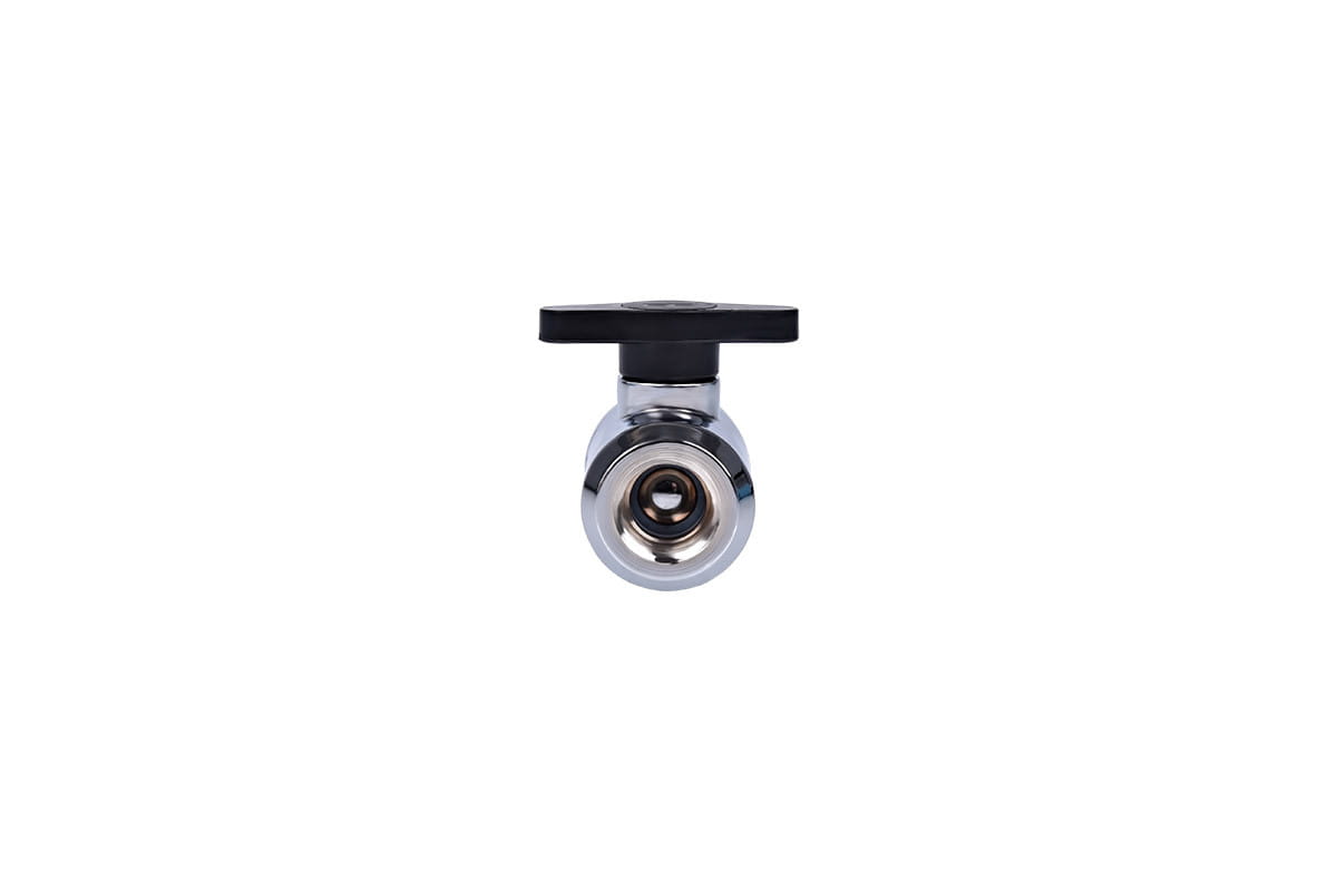 Alphacool Eiszapfen 2-way ball valve G1/4 - Chrome : image 4