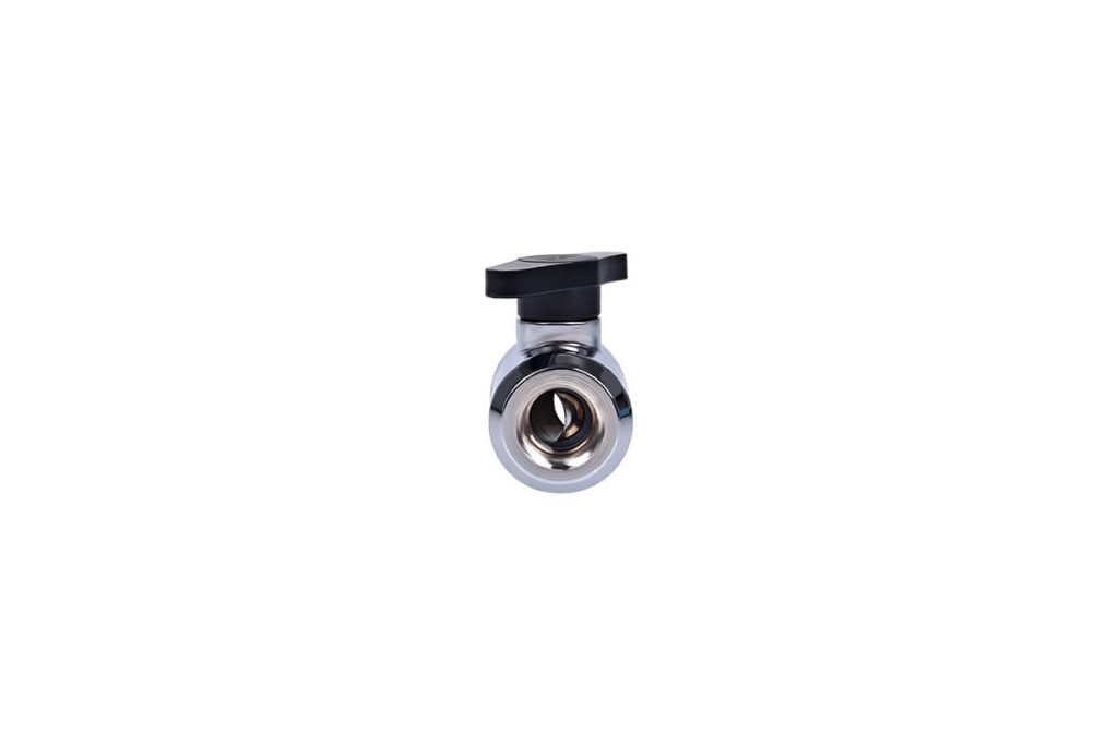 Alphacool Eiszapfen 2-way ball valve G1/4 - Chrome : image 5