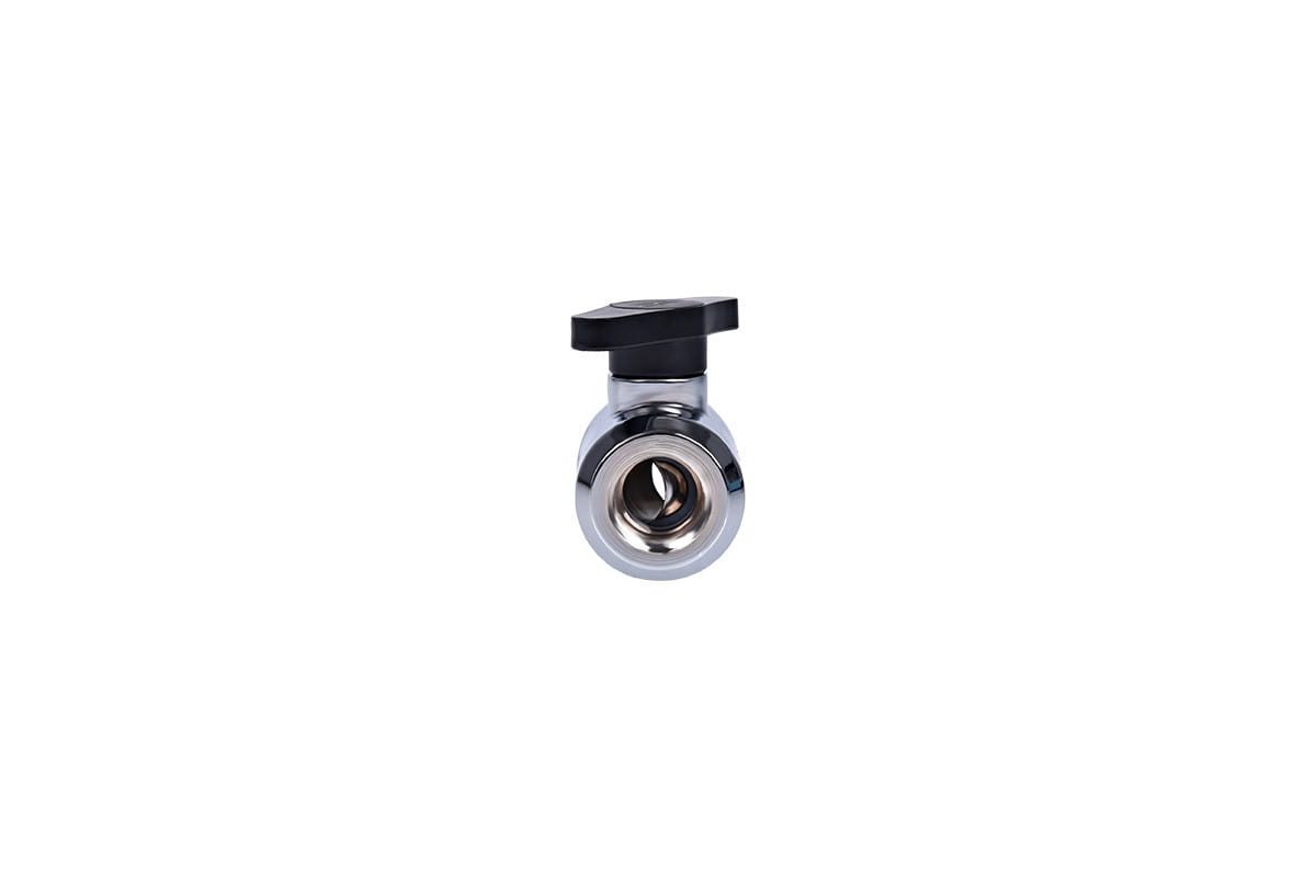 Alphacool Eiszapfen 2-way ball valve G1/4 - Chrome : image 5