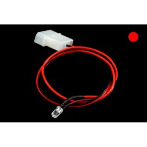 XSPC Pre-Wired Ultra Bright 5mm Single Red LED : image 1