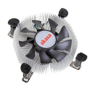 Akasa Low Profile CPU Cooler Intel AK-CCE-7106HP - 74mm : image 1
