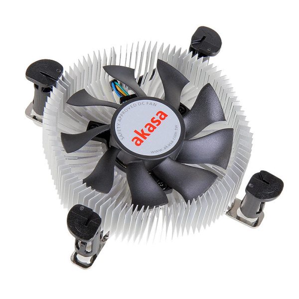 Akasa Low Profile CPU Cooler Intel AK-CCE-7106HP – 74mm