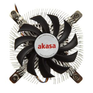 Akasa AK-CC7129BP01 Low Profile CPU-Radiator - 74mm : image 2