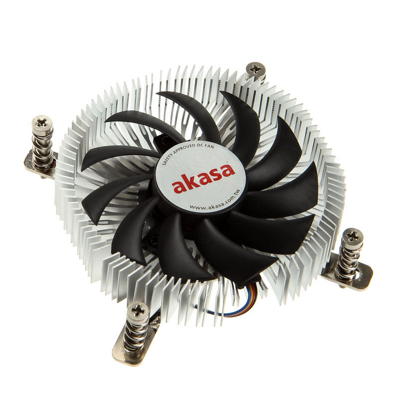 Akasa AK-CC7129BP01 Low Profile CPU-Radiator - 74mm : image 1