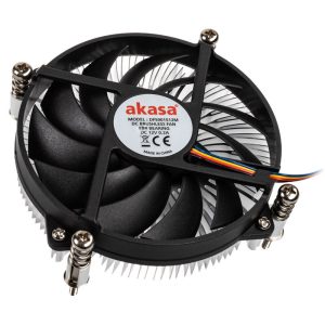 Akasa AK-CC6308EP01 Low Profile CPU Cooler - 92mm : image 1