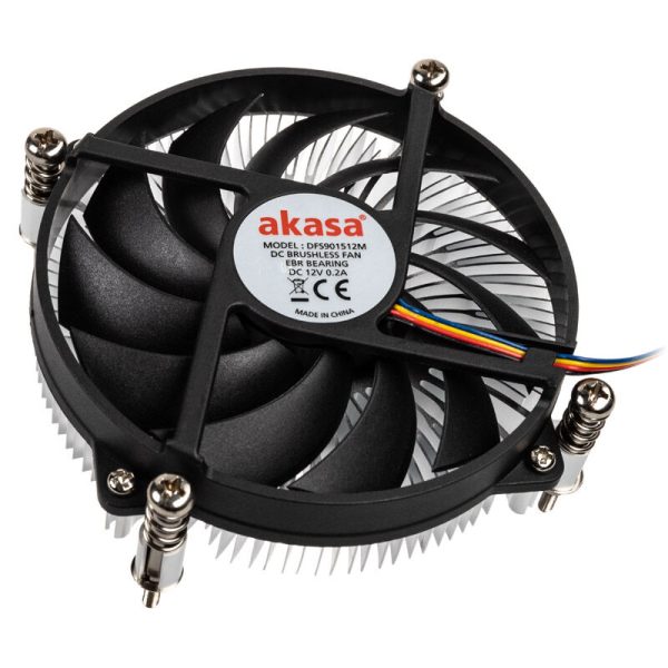 Akasa AK-CC6308EP01 Low Profile CPU Cooler – 92mm