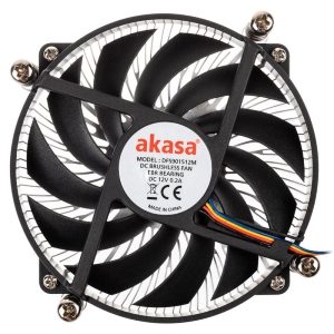 Akasa AK-CC6308EP01 Low Profile CPU Cooler - 92mm : image 5