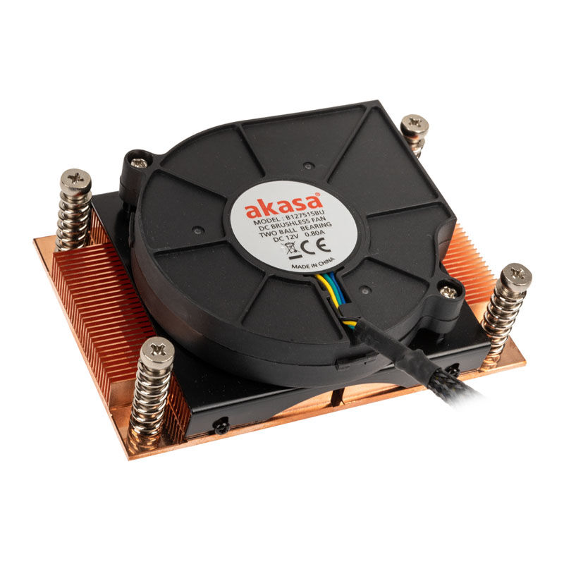 akasa Low Profile CPU Cooler, AM4 : image 1