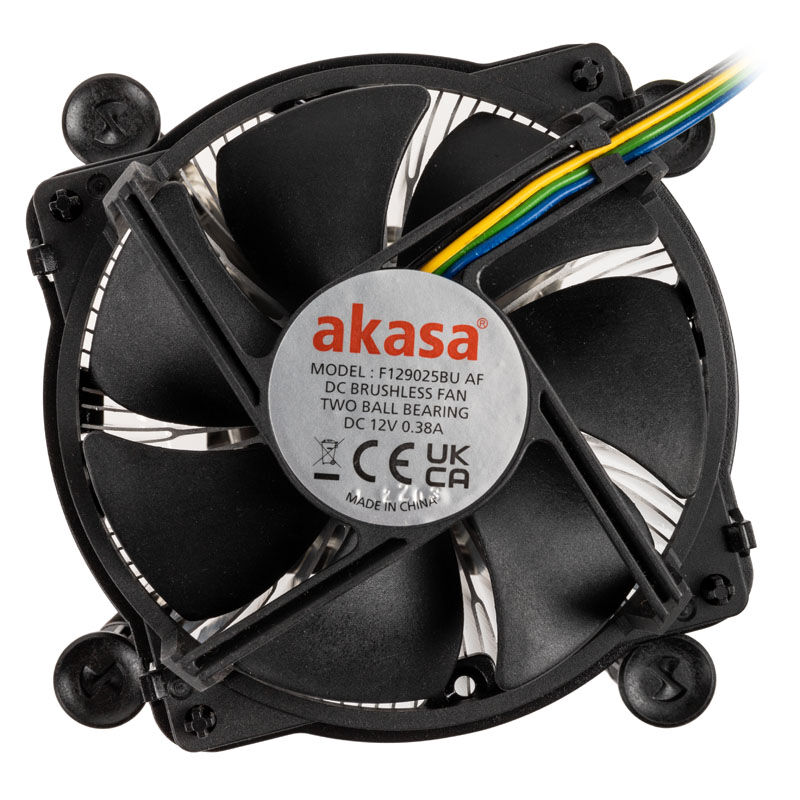 Akasa AK-CC6606BP01 Low Profile CPU Cooler - Socket LGA 1700