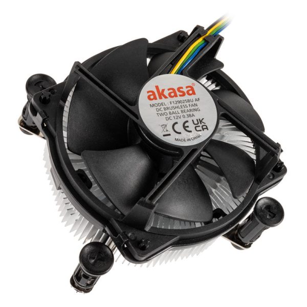 Akasa AK-CC6606BP01 Low Profile CPU Cooler – Socket LGA 1700