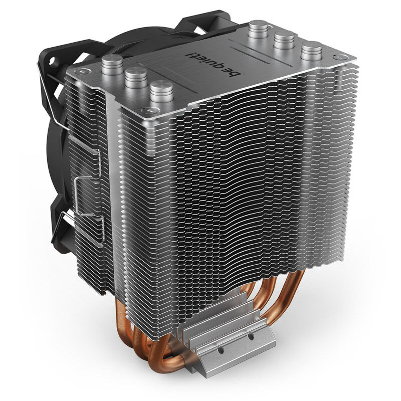 be quiet! Pure Rock Slim 2 CPU cooler - 92mm, silver / black