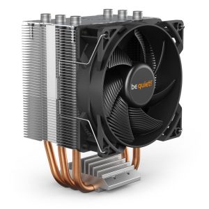 be quiet! Pure Rock Slim 2 CPU cooler - 92mm, silver / black