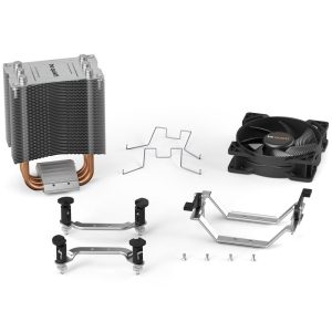 be quiet! Pure Rock Slim 2 CPU cooler - 92mm, silver / black
