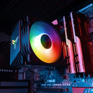 Jonsbo CR-1200 CPU cooler, ARGB - 92mm, black