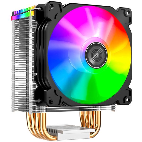 Jonsbo CR-1400 CPU cooler, ARGB – 92mm, black