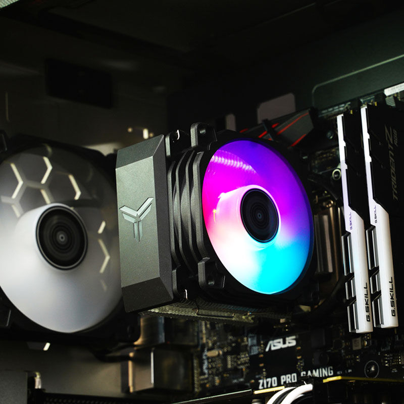 Jonsbo CR-1200E CPU cooler, ARGB - 120mm