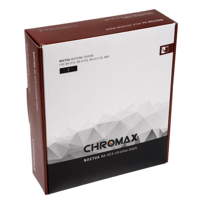 Noctua NA-HC4 chromax.black CPU Cooler Cover - Black