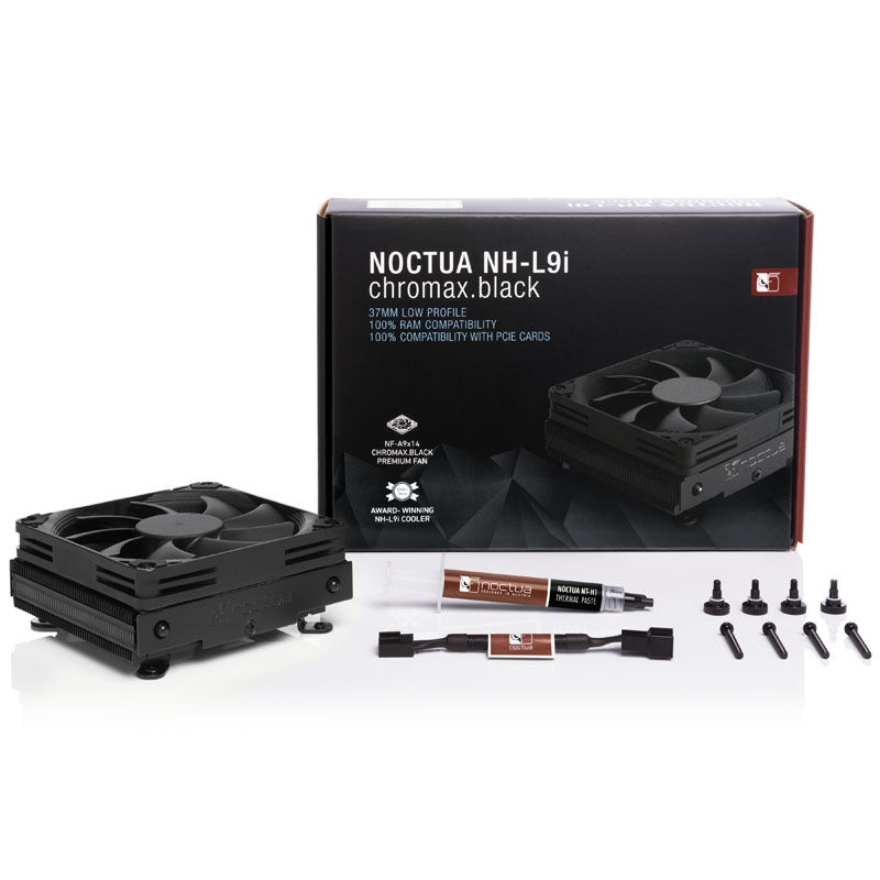Noctua NH-L9i chromax.black CPU cooler - 92mm