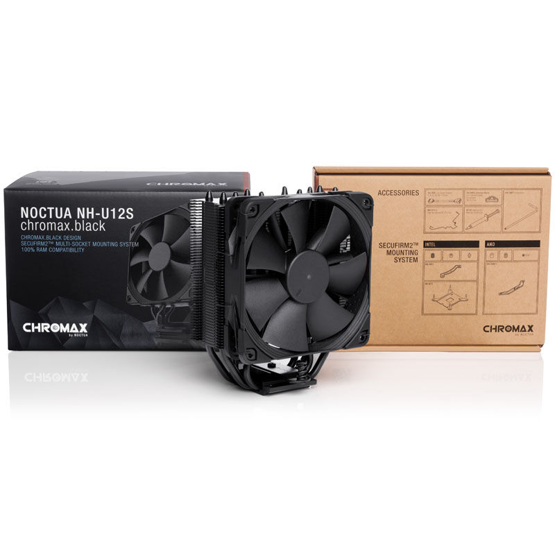 Noctua NH-U12S chromax.black CPU cooler - 120mm : image 7