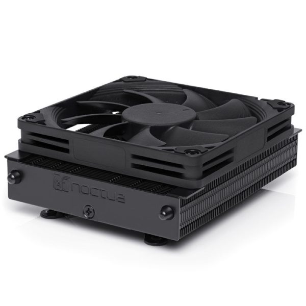 Noctua NH-L9a-AM4 chromax.black low profile CPU cooler – 92mm