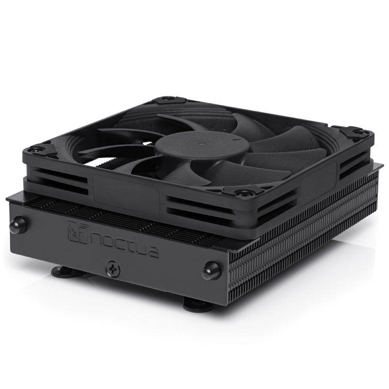 Noctua NH-L9a-AM4 chromax.black low profile CPU cooler - 92mm : image 1