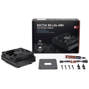 Noctua NH-L9a-AM4 chromax.black low profile CPU cooler - 92mm : image 4