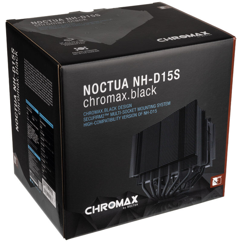 Noctua NH-D15S chromax.black CPU cooler - 140mm