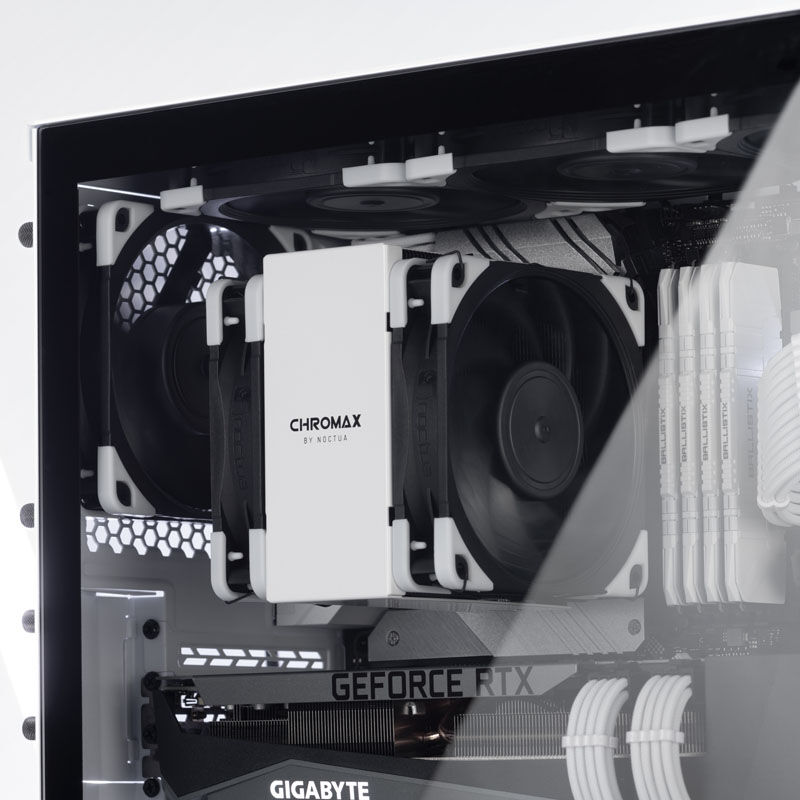 Noctua HC8 chromax.white CPU Cooler Cover - White : image 4