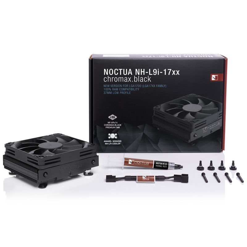 Noctua NH-L9i-17xx chromax.black CPU cooler - 92mm : image 6
