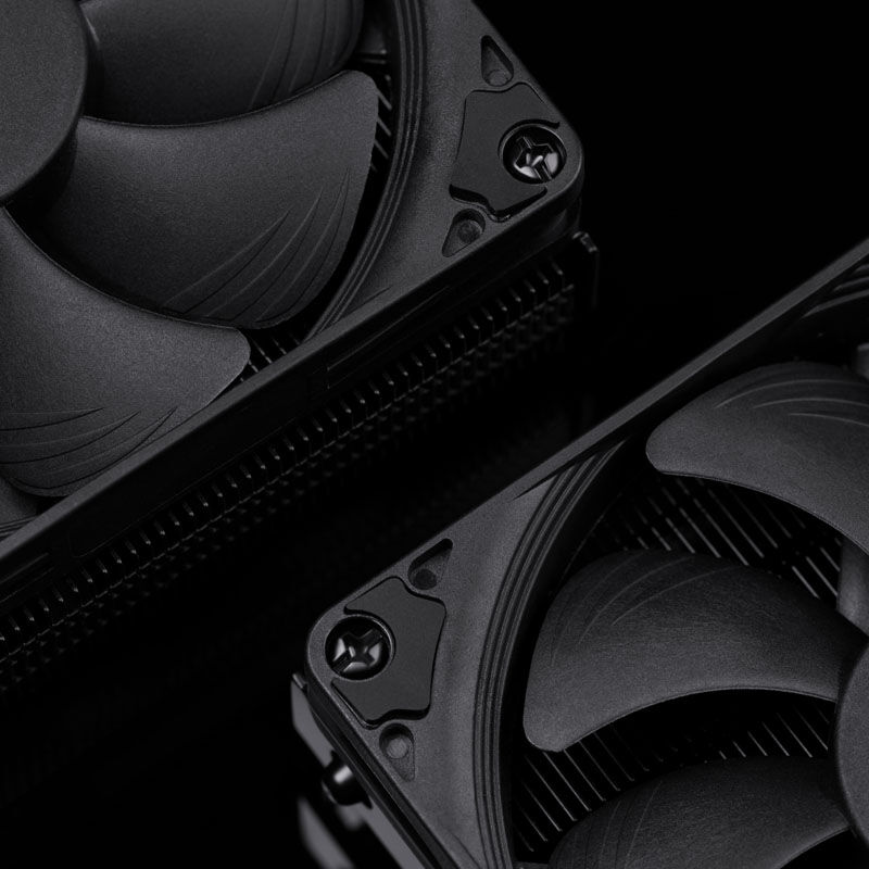 Noctua NH-L9i-17xx chromax.black CPU cooler - 92mm : image 4