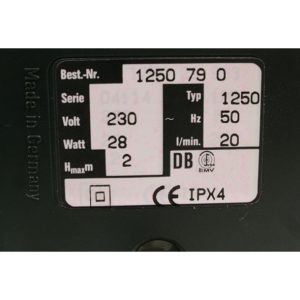 Eheim 1250-790 Ceramic Bearing Shaft - 230v Mains