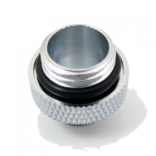 XSPC G1/4 5mm Male to Male Fitting - Chrome : image 2