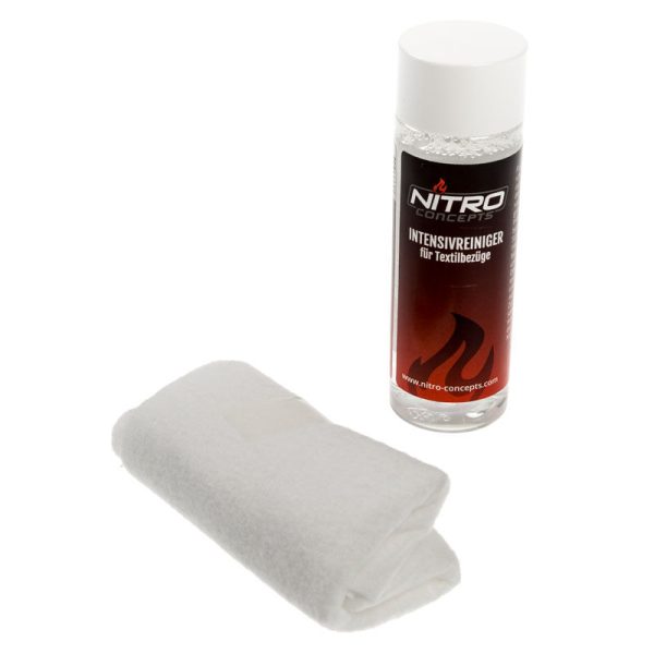 Nitro Concepts textile cleaner incl. Cleaning cloth – 100ml