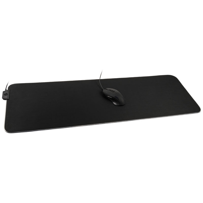 SteelSeries QcK Prism Cloth RGB Gaming Mouse Pad - XL