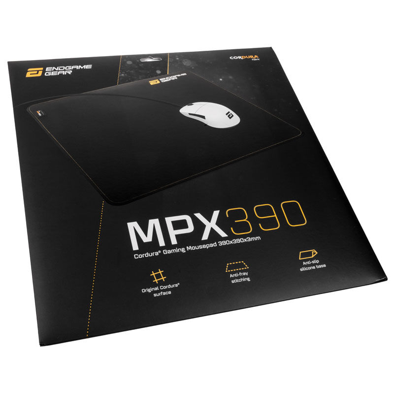 Endgame Gear MPX390 high-end Cordura gaming mouse pad - black : image 8