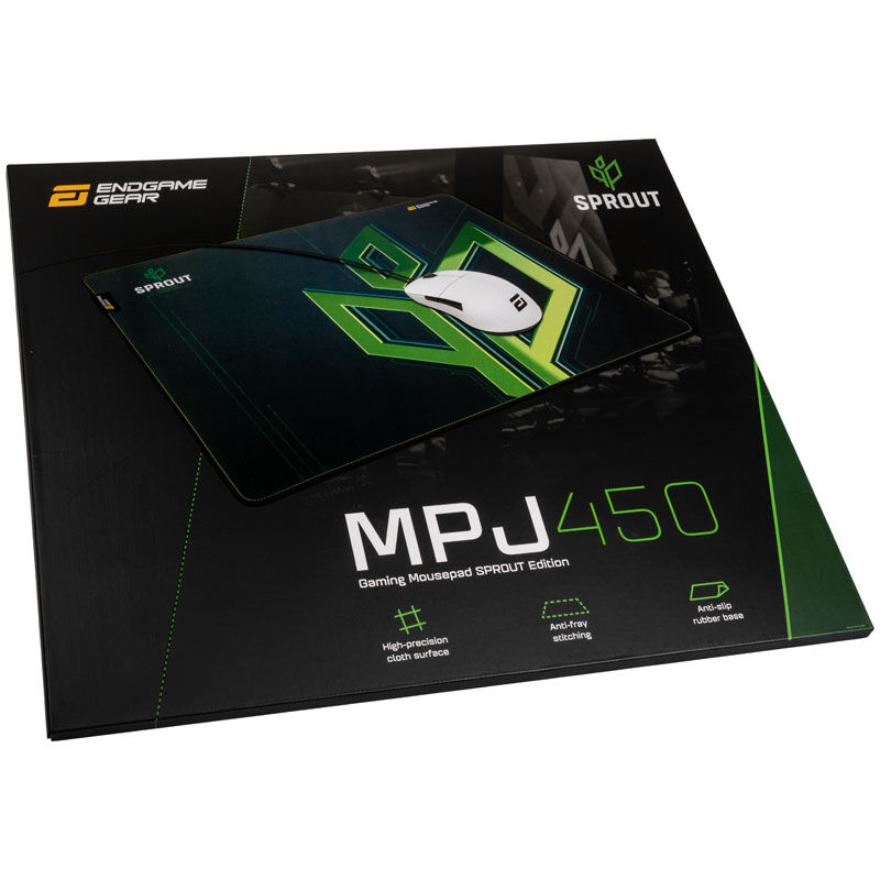 Endgame Gear MPJ450 Gaming Mouse Pad, Sprout Edition - Green
