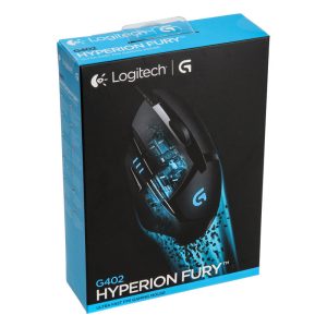 Logitech G402 Gaming Mouse Hyperion Fury - black / blue
