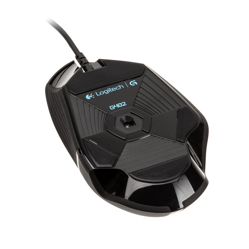 Logitech G402 Gaming Mouse Hyperion Fury - black / blue