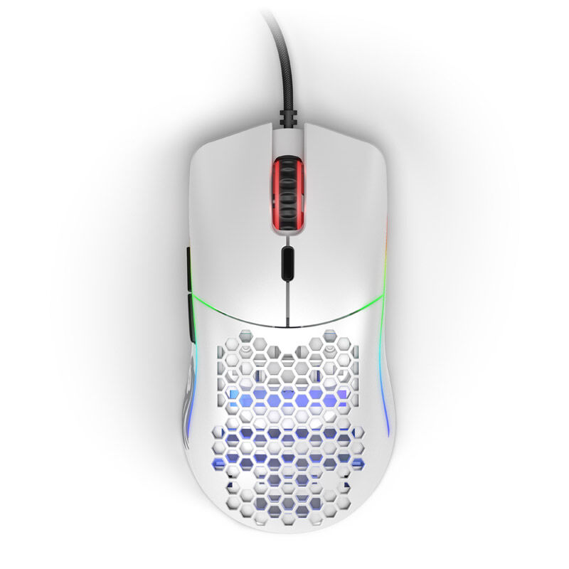 Glorious PC Gaming Race Model O Gaming Mouse - White : image 2