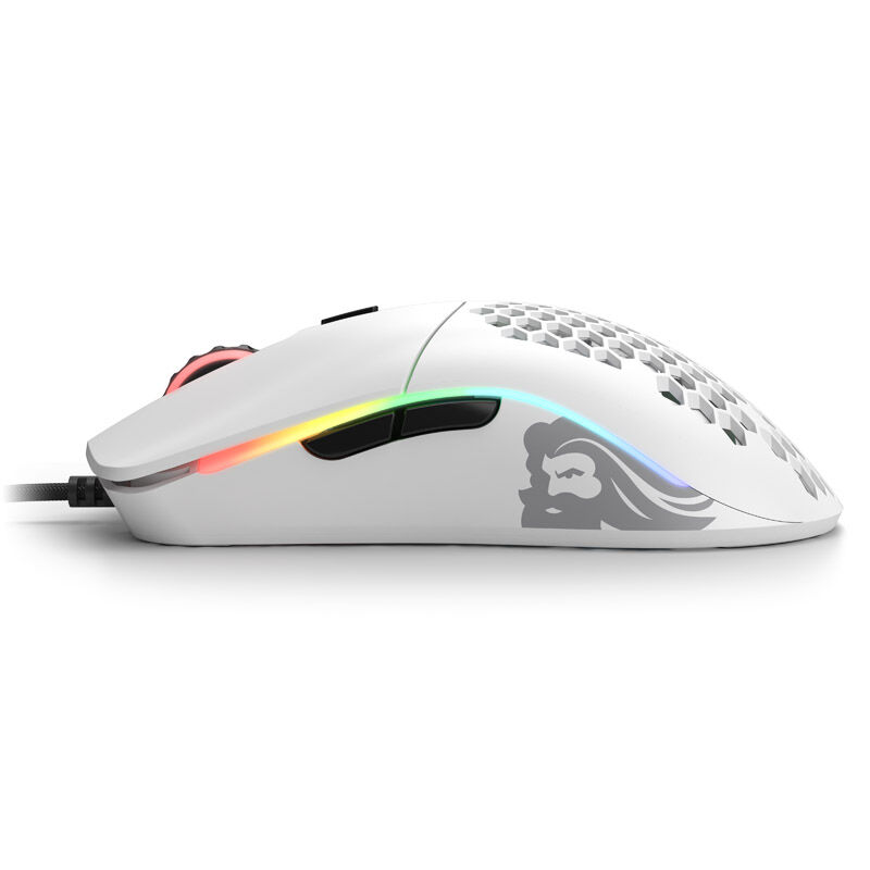 Glorious PC Gaming Race Model O Gaming Mouse - White : image 3