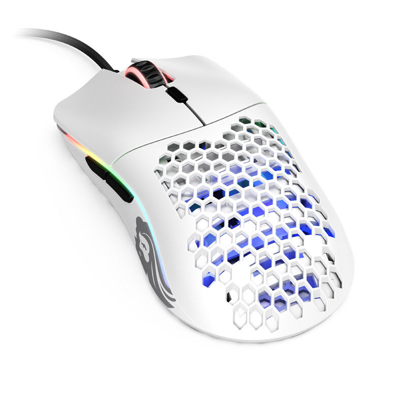 Glorious PC Gaming Race Model O Gaming Mouse - White : image 1