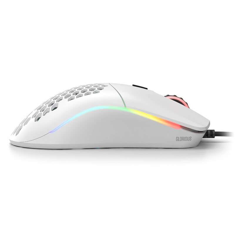 Glorious PC Gaming Race Model O Gaming Mouse - White : image 4